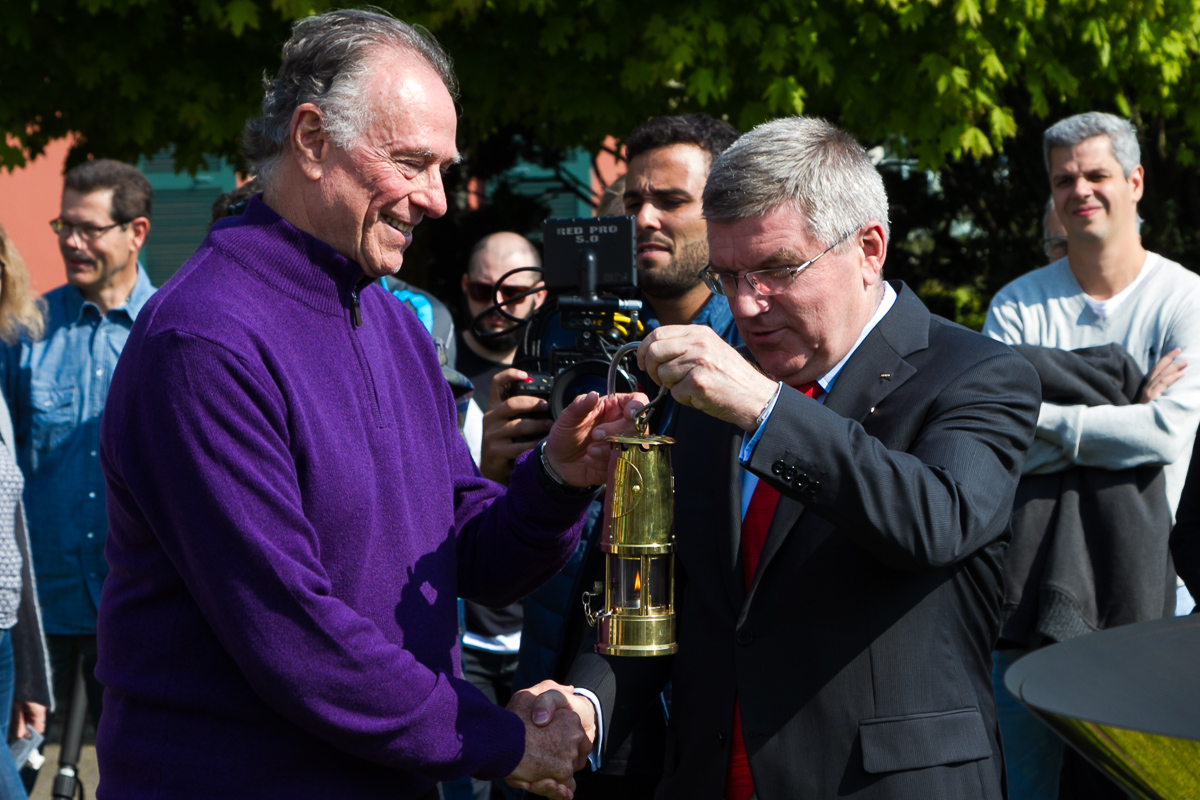 Carlos Arthur Nuzman e Thomas Bach Carlos Arthur Nuzman e Thomas Bach