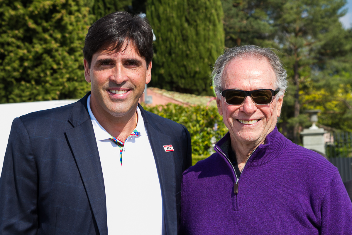 Giovane Gávio, da Rio 2016, com Carlos Arthur Nuzman, do COB Giovane Gávio, da Rio 2016, com Carlos Arthur Nuzman, do COB