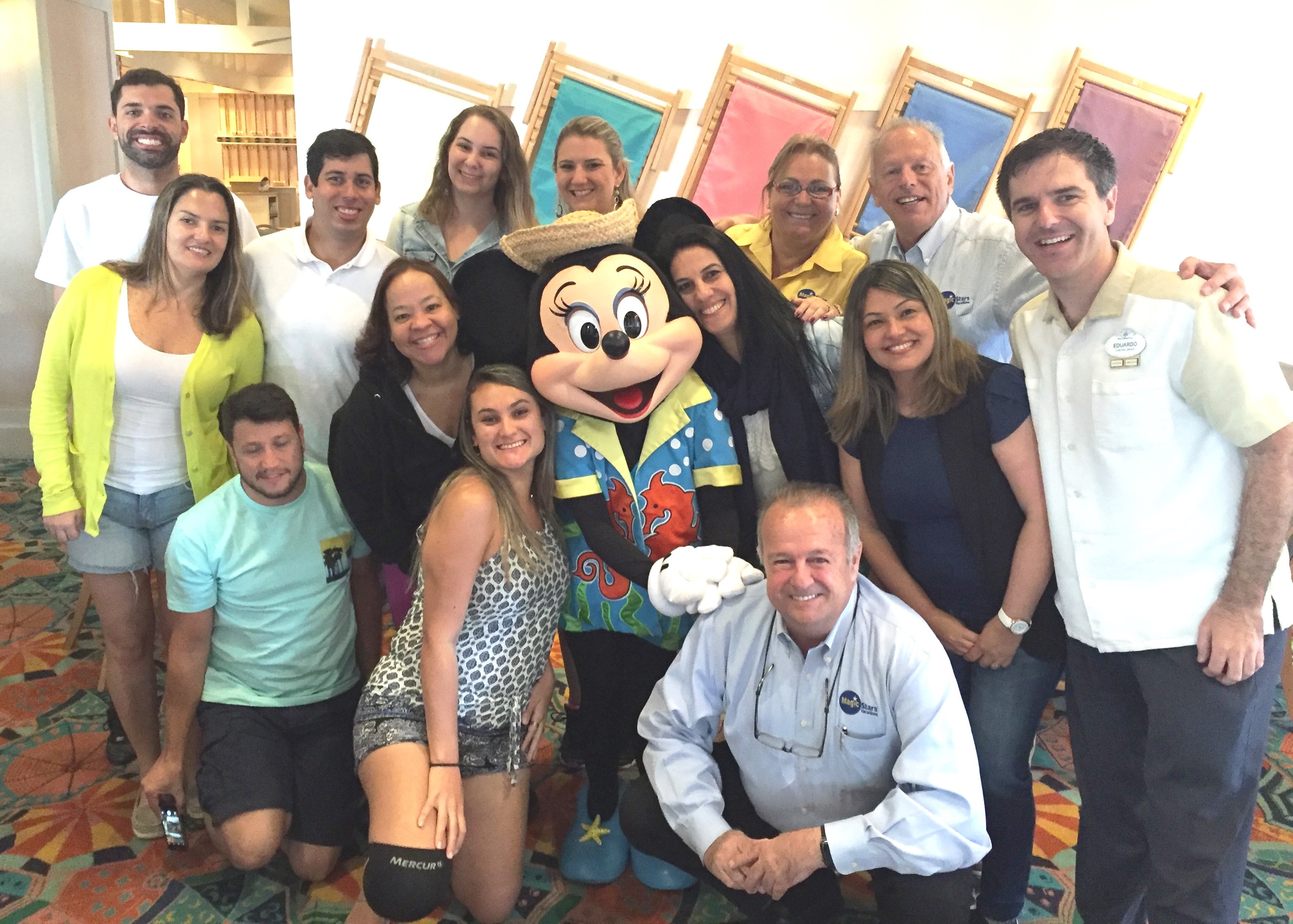 Agentes de viagens no Famtour organizado pela Magic Stars