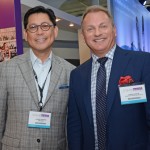 Albert Herrera, vice-presidente Senior para produtos Globais da Virtuoso, e Chris Austin, vice-presidente de Vendas para TMC, Luxo e Lazer da Starwood