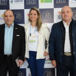 Alberto Cestrone, Juliana Molina, e Luis Calle, do Infinity Blue