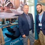 André Mercantio e Marco Antonio, da Ocean Cruises