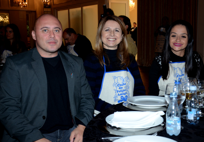 Antonio Felix, da Vip Mar, Elisabete Colombi, da BCIM, e Mariana Molina, da SBTur