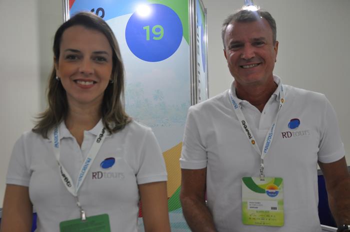 Camilla Vianna e Paulo Soares, da RD Tours