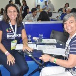 Carlise Biachi, do Grupo Brocker, e Liliana Couto, da Clássico