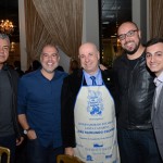 Carlos Nascimento, da Collection Group, Marcos Figueira, da Mallucci Representações, Roberto Bacovis, da Abav-PR, Eduardo Cordeiro, do Collection Group, e Tiago Sagás, do Rio Othon Hotel