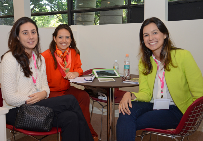 Carolina Naddeo, da PHD Travel, Maria Alice Cavalcanti, da The Global Nomads, e Marcela Andrace, da PHD Travel Carolina Naddeo, da PHD Travel, Maria Alice Cavalcanti, da The Global Nomads, e Marcela Andrace, da PHD Travel