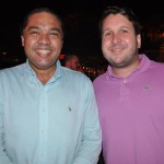 Claudio Junior, do Festival JPA, e André Trojano, do Up to Date Eventos