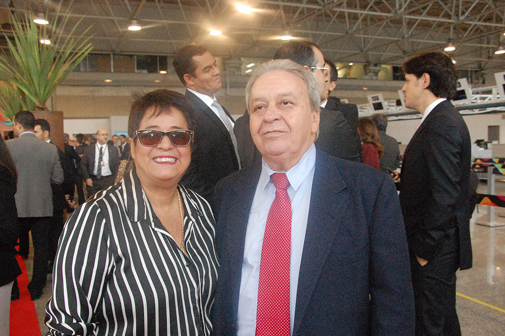 Cristina Fritsch, da Abav-RJ com Manel Vieira Cristina Fritsch, da Abav-RJ com Manel Vieira