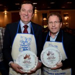 Edson Dias, prefeito de Balneário Camboriú, e Valdir Walendowsky, presidente da Santur