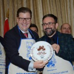 Eduardo Loch, presidente da ABAV-SC, com Geninho Góes, presidente da BNT Mercosul