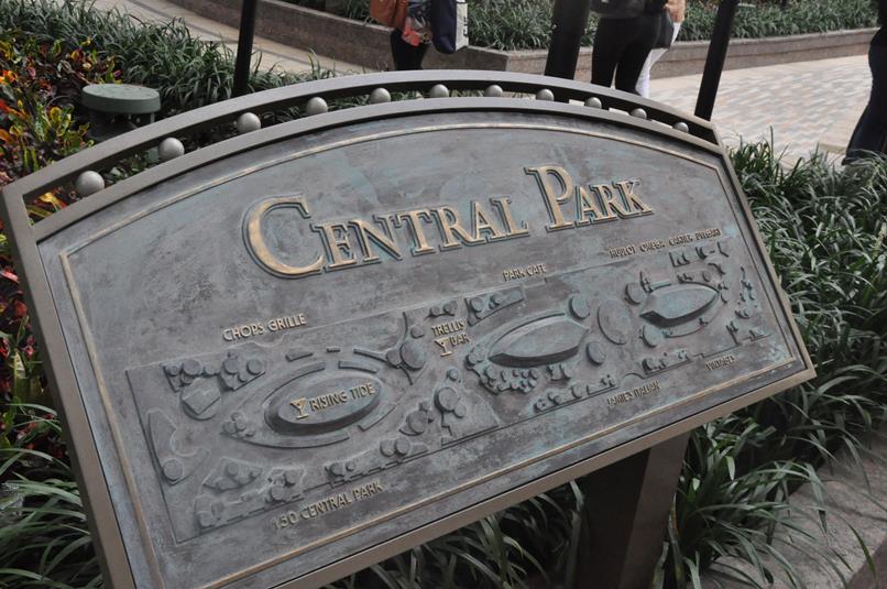 Entrada do Central Park Entrada do Central Park