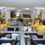 Equipe da filial 901 que atende as mais de 600 agências do RS