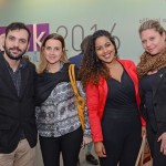 Fabio Zelenski, Flavia Taulois, Taciane Oliveira e Sara Souza, do SPCVB