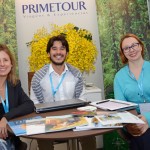 Fernanda Gouvêa, Fernando Nishi e Kathia Dinnebier, da Primetour