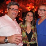 Fernando Zavallo, da Via Capi, Emanuelle Barreto  e Jeane Lorho, do Ensuites