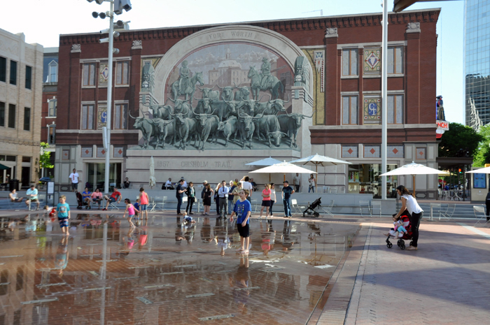 Fort Worth - Sundance Square, um espaço revitalizado da cidade