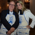 Gilberto Berejuk, da GB, e Juliana Molina, do Infinity Blue Resort & Spa
