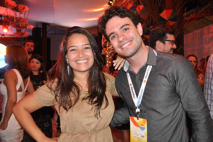 Isabely Cavalcanti e Heitor Pina, da prefeitura do Recife