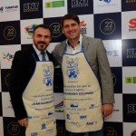 Jair Pasquine, da BNT Mercosul, e Alex Bonareti, do Beto Carrero World