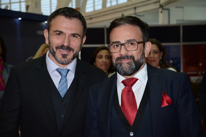 Jair Pasquini e Geninho Góes, da BNT Mercosul