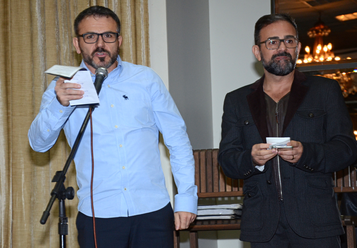 Jair Pasquini e Geninho Góes, da BNT Mercosul