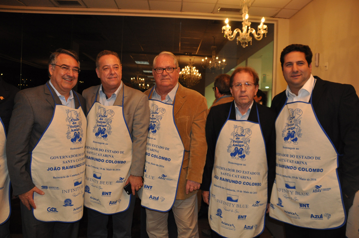 João Raimundo Colombo, Michael Barkoczy, Roy Taylor, Valdir Walendowsky e Vitor Bauab