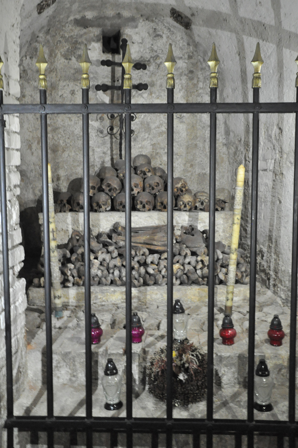 KARLOVY VARY - Cripta na Igreja de Santa Madalena guarda restos mortais de importantes personagens da história local KARLOVY VARY - Cripta na Igreja de Santa Madalena guarda restos mortais de importantes personagens da história local