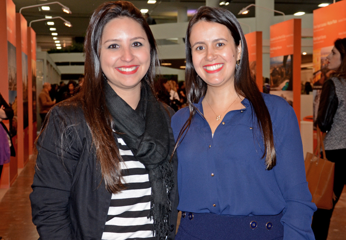 Kelly Costange e Juliana Assumpção, da Aviesp Kelly Costange e Juliana Assumpção, da Aviesp
