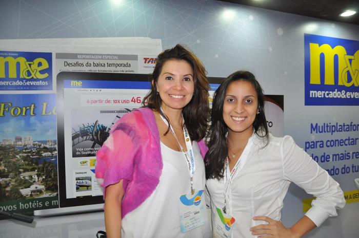 Luciana Nunes e Alessandra, da Exclusiva BR 