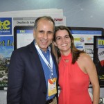Luis Eduardo Antunes, administrador de Fernando de Noronha, e Ana Paula Vilaça, presidente da Empetur 