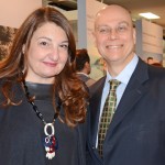 Magda Nassar, da Braztoa, e Lawrence Reinisch, da Reed Exhibitions