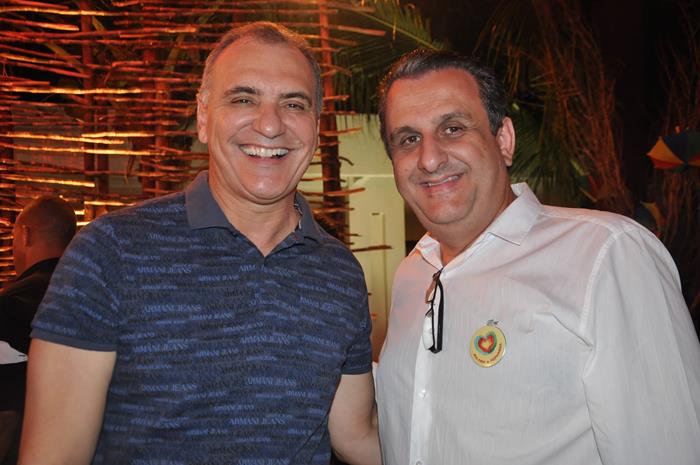 Nelson Pelegrino, secretário de Turismo da Bahia, e Claiton Armelin, da CVC 