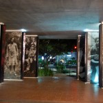 Painéis do Memorial da Resistência