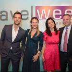 Pedro Andrade, Leticia Abraham, da WGSN, Marina Person e Simon MAyle, da Travel Week