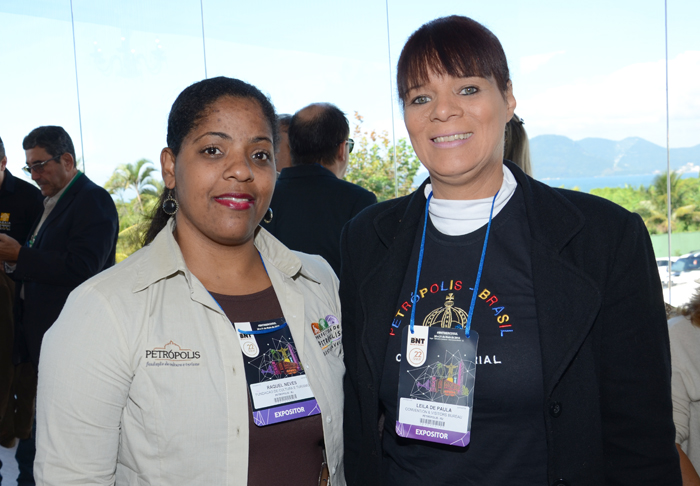 Raquel Neves e Leila de Paula, do CVB Petropolis