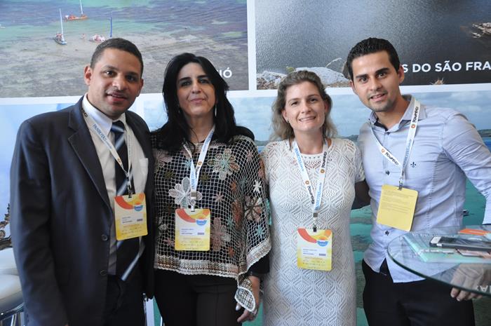 Renato Lôbo, Margarita Arjeta, Mariana Gorentein e Diego Vasconcelos, de Alagoas 