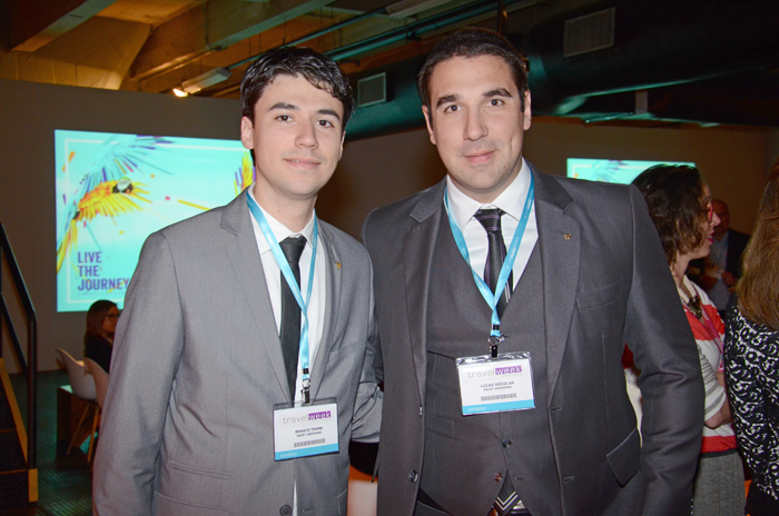 Renato Terme e Lucas Dócolas, do Saint Andrews Gramado