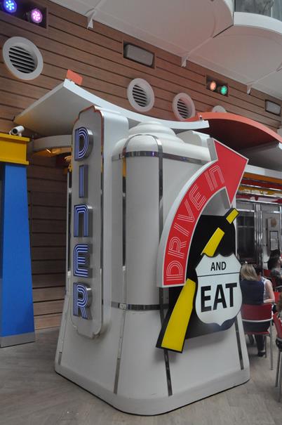 Resturantes criativos e modernos no Boardwalk