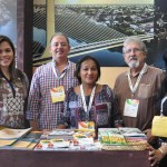 Romila Freita, Paulo Sá, Maria Sepúlveda, Eneas Barros e Alberita Cruz, da delegação de Piauí