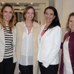 Sueli Vieira, da Esferatur, Paula Dias, da Flytour, Cristiane Jayme e Vera Reis, da Trend Operadora