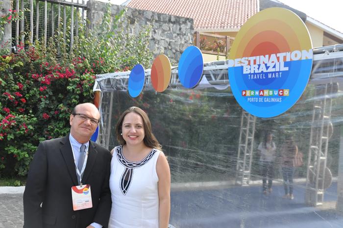 Ulisses Ávila e Brenda Silveira, de Porto de Galinhas 