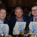Valdir Walendowsky, da Santur, Enrique Ltman, da IBF, e Eduardo Loch, da Abav-SC