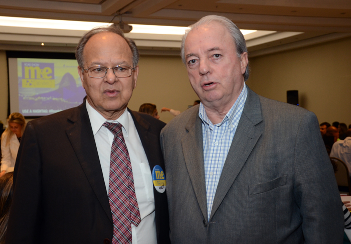 Adolfo Martins, presidente do Grupo Folha Dirigida, e Nilo Felix, secretário de Turismo do Rio de Janeiro Adolfo Martins, presidente do Grupo Folha Dirigida, e Nilo Felix, secretário de Turismo do Rio de Janeiro