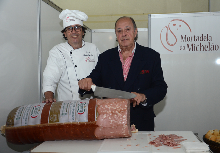 Alexandre Tuma Ness, da Mortadela do Michelão, e Michel Tuma Ness, da Fenactur Alexandre Tuma Ness, da Mortadela do Michelão, e Michel Tuma Ness, da Fenactur