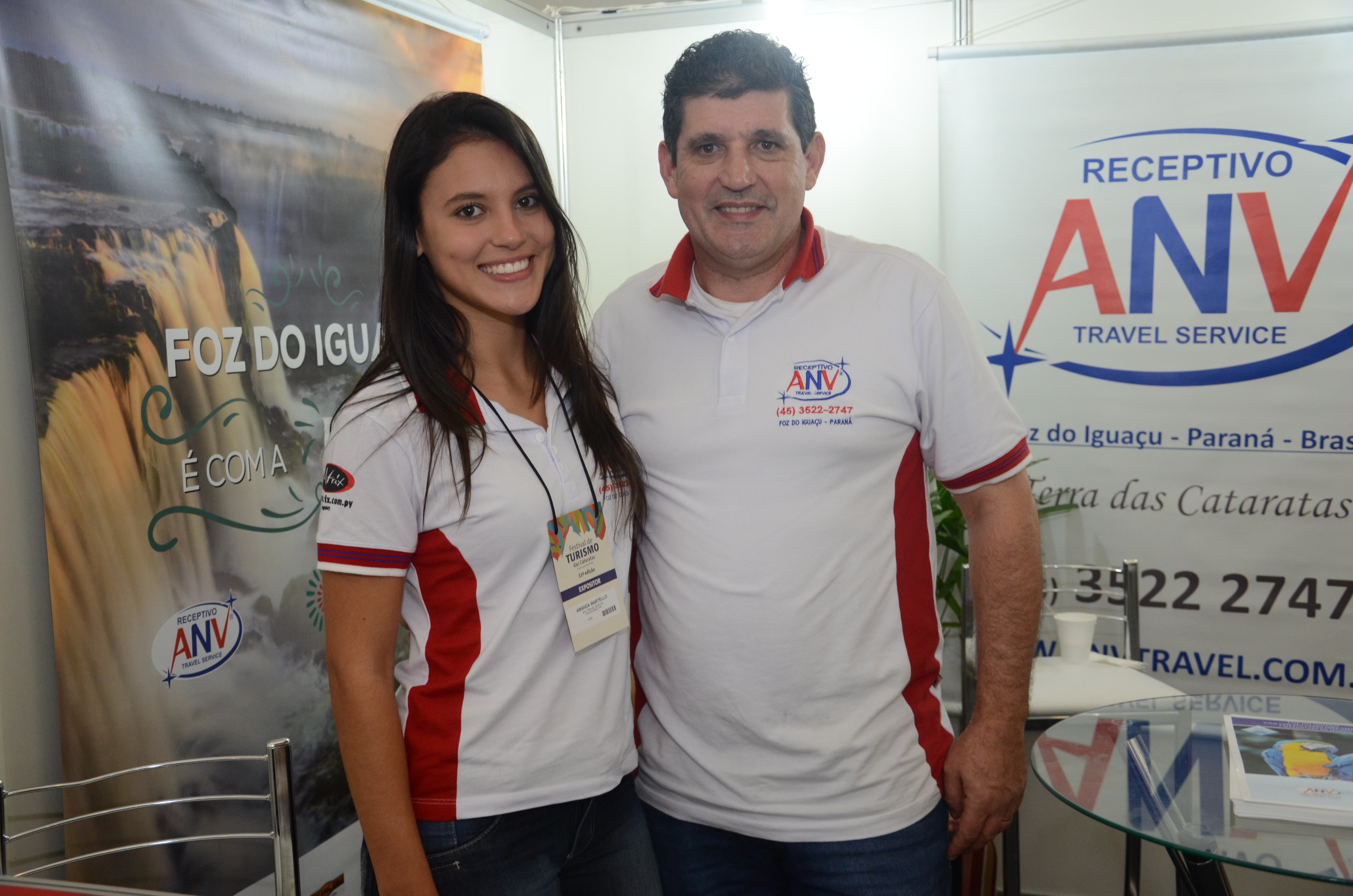 Amanda Martello e Erodilso Martello, da ANV Travel