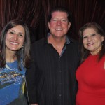 Andrea Gabel, Tim Ramsberger e Ana Fernandez, do St. Pete Clearwater