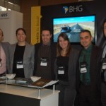 André Felício, da BHG, Fabiana Catto, da Atlantica Hotels, Ricardo Rufino, da BHG, Cristiane Roquetti, da Atlantica Hotels, Tiago Freitas, da BHG, e Ricardo Galvão, da Atlantica Hotels