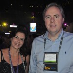 Karla Haimenis, da AIT, e Frederico Levy, da Interpoint