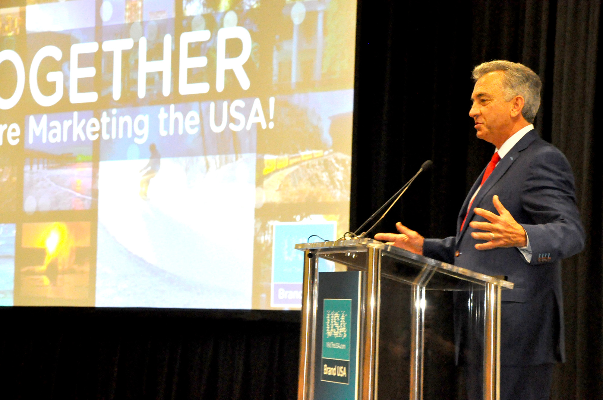 Chris Thompson, CEO do Brand USA Chris Thompson, CEO do Brand USA